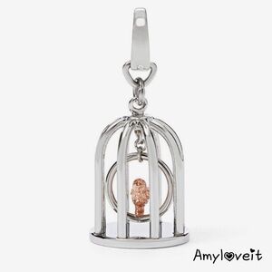 Fossil Brand Bird Cage Charm